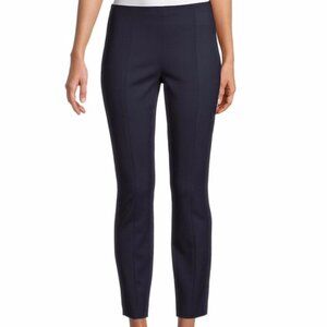 The Row Wool Blend Ankle Zip Slim Leg Pant